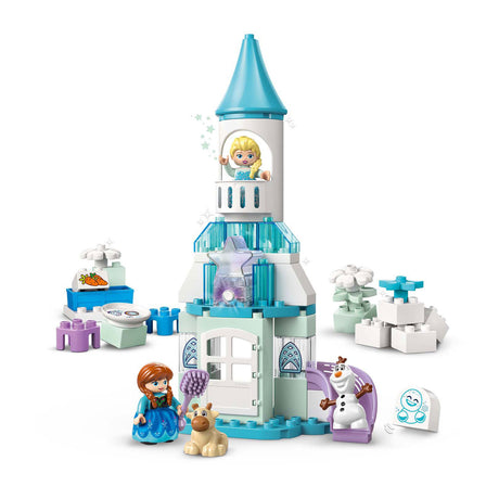 Lego Duplo ǀ Disney Zestaw imprezowy Anna i Elsa w zamarzniętym zamku — 10455
