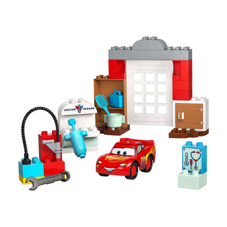 Lego Duplo Disney i Pixar Cars McQueens Wizyta w garażu dokumentów - 10456