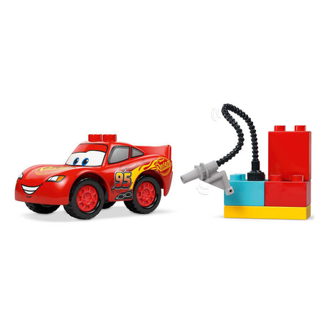Lego Duplo Disney i Pixar Cars McQueens Wizyta w garażu dokumentów - 10456