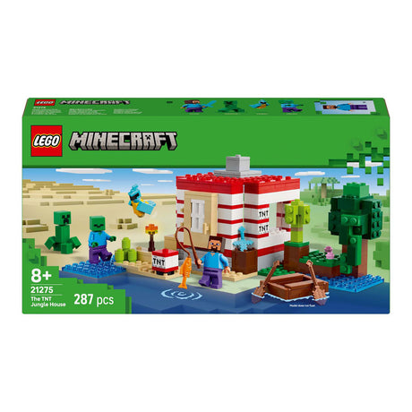 Lego® Minecraft® Dom w dżungli TNT, zestaw gier wideo – 21275