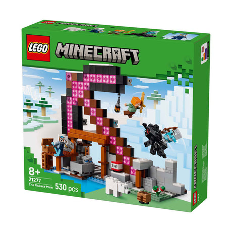 Zestaw Lego Minecraft Kopalnia kilofów dla dzieci - 21277