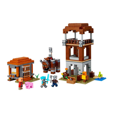 Zestaw Lego Minecraft: Posterunek łupieżców i niszczyciel - 21278