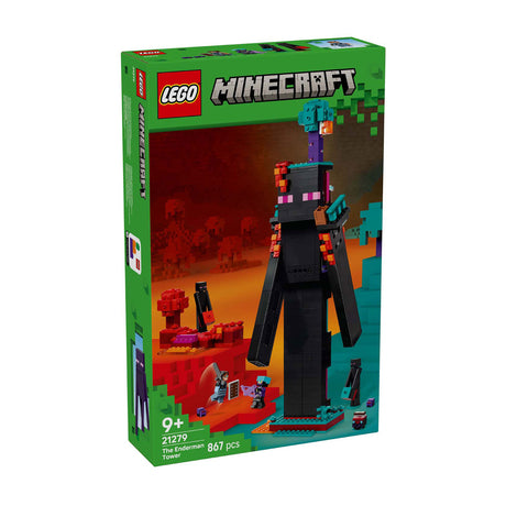 Lego Minecraft 2w1 Wieża Endermana dla dzieci - 21279