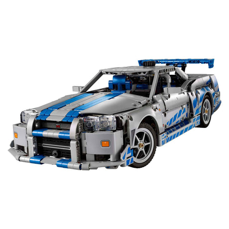 Lego® Technic 2 Szybki i wściekły Samochód Nissan Skyline GT-R (R34) - 42210