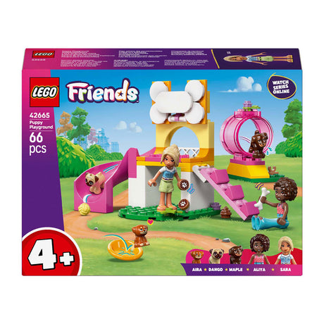 Zestaw LEGO Friends do zabawy w plac zabaw dla psów – 42665