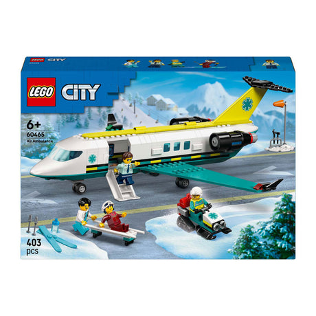 Lego ® miejski samolot ambulansu, zabawkowy samolot - 60465