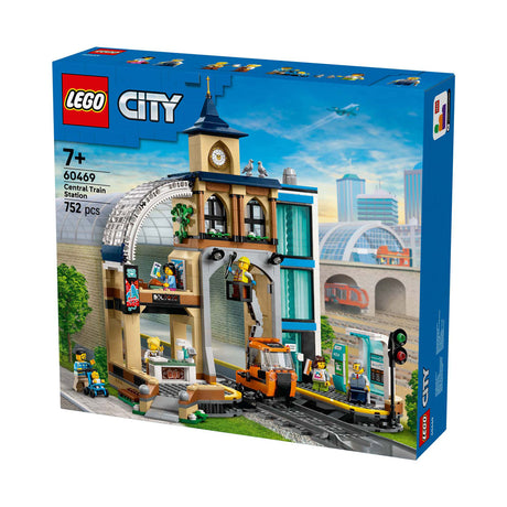 Lego ® City Central Station, zestaw konstrukcyjny - 60469
