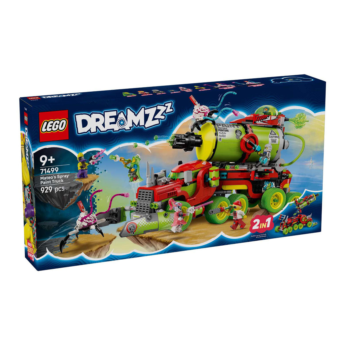 Zabawkowa ciężarówka z puszką ze sprayem Mateo® Dreamzzz™ — 71499