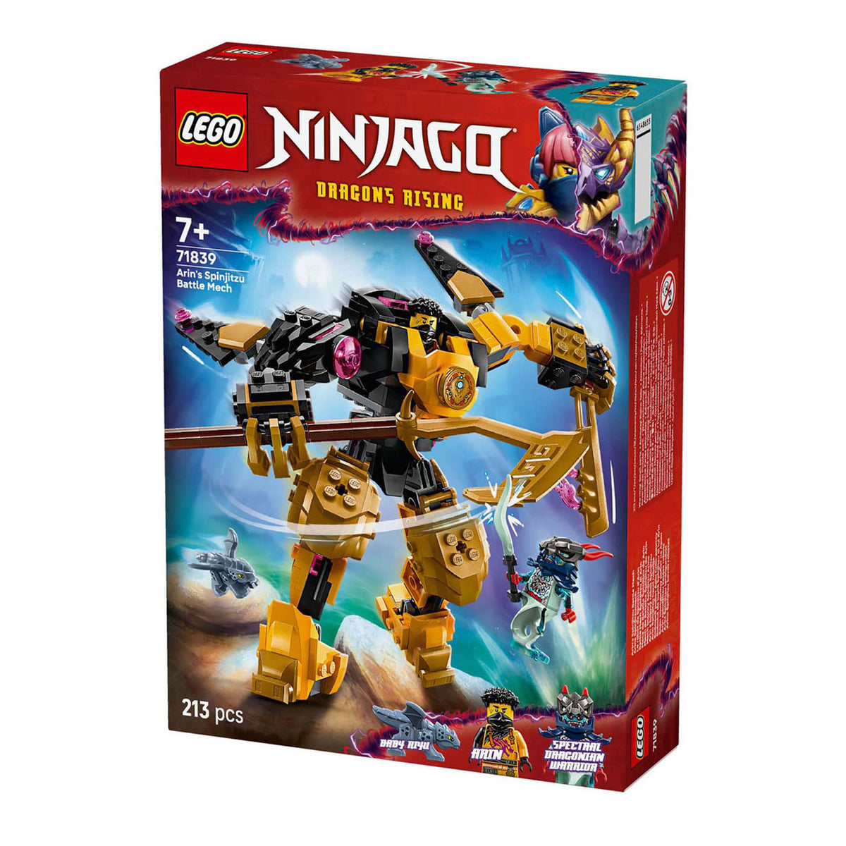 Lego® Ninjago® Zabawka – mech bojowy Arinsa Spinjitzu – 71839