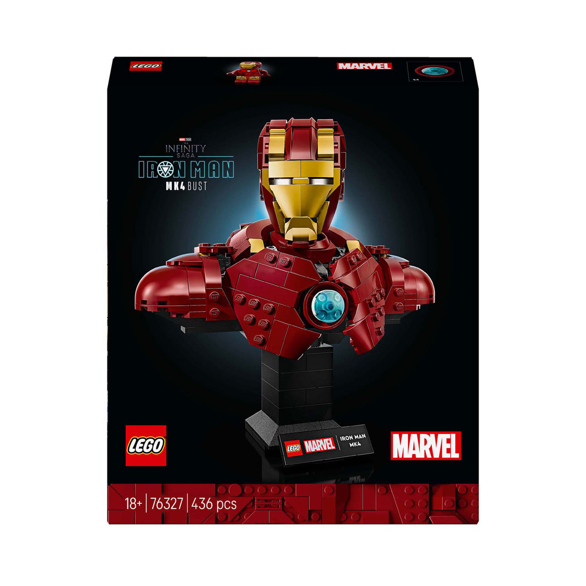 Lego Super Heroes Marvel 76327 Popiersie Iron Mana MK4