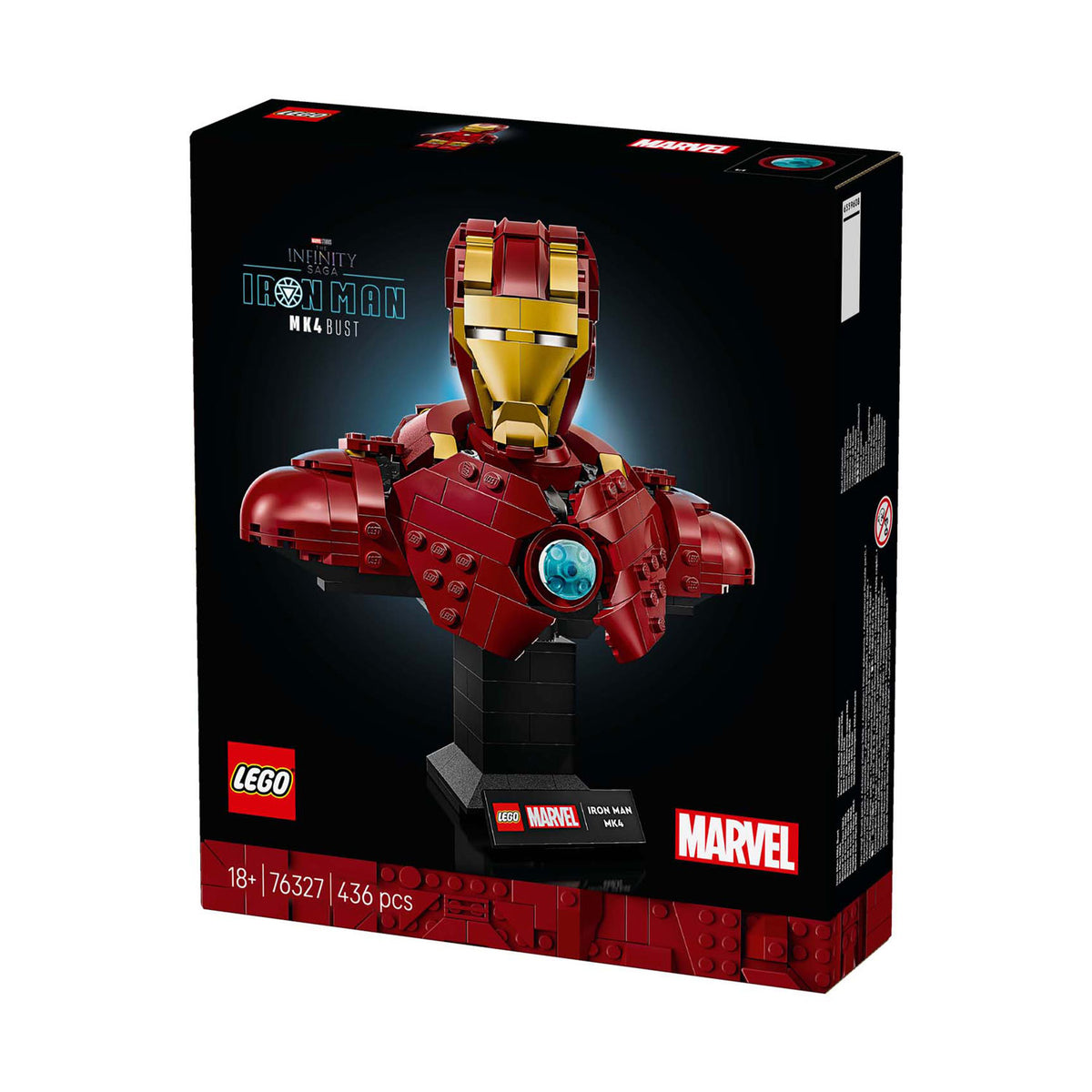 Lego Super Heroes Marvel 76327 Popiersie Iron Mana MK4