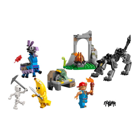 Lego® Fortnite® Obóz Peely'ego i świec zapłonowych — 77075