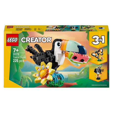 Lego® Creator Dzikie zwierzęta 3 w 1: tropikalny tukan - 31173