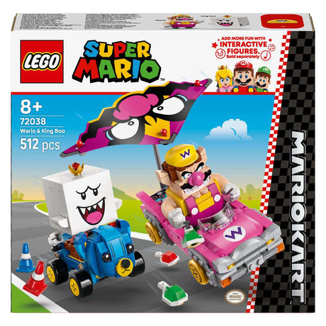 Lego® Super Mario™: Mario Kart™ – Wario i King Boo – 72038
