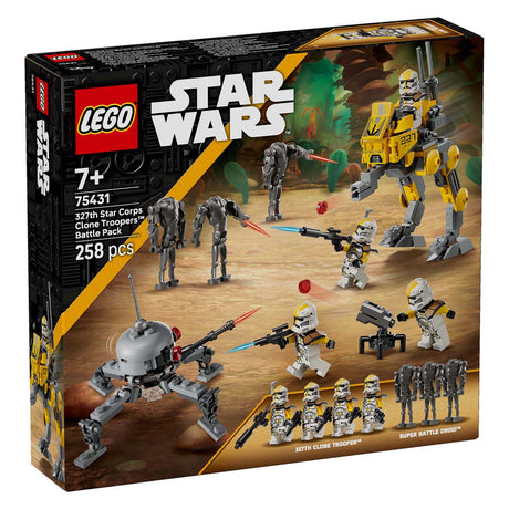 Lego Star Wars 75431 Zestaw bojowy żołnierzy klonów 327. Gwiezdnego Korpusu