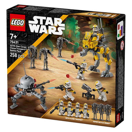 Lego Star Wars 75431 Zestaw bojowy żołnierzy klonów 327. Gwiezdnego Korpusu