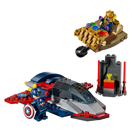 Lego superbohaterowie Marvel 76319 Kapitan Ameryka kontra Thanos