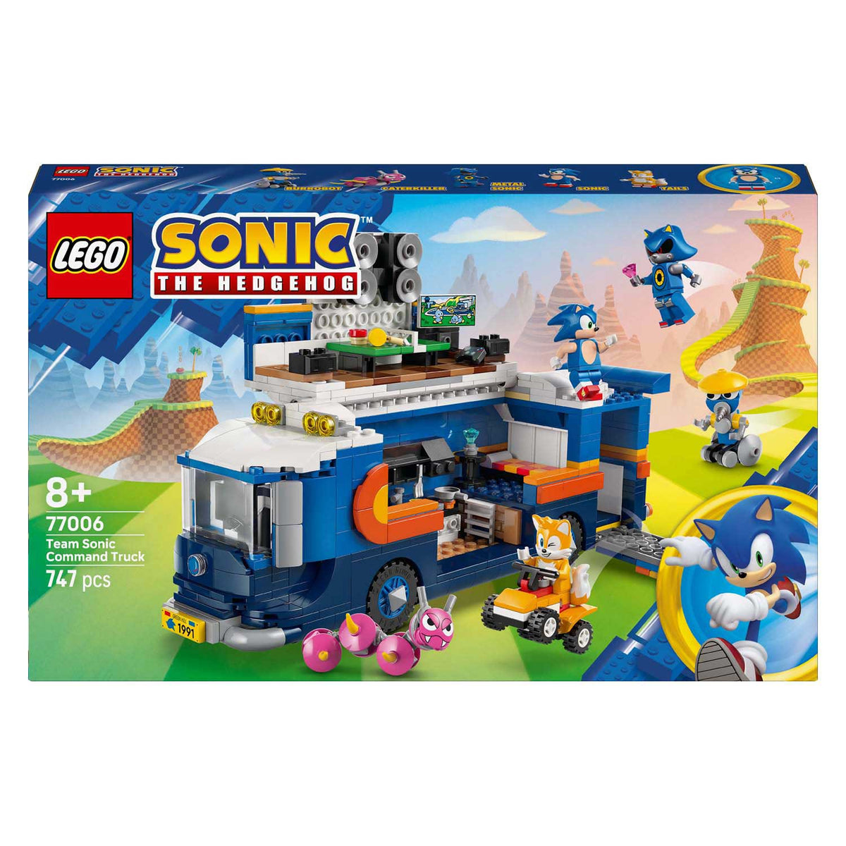 Lego® Sonic the Hedgehog™ Zespół Sonic Command Truck — 77006