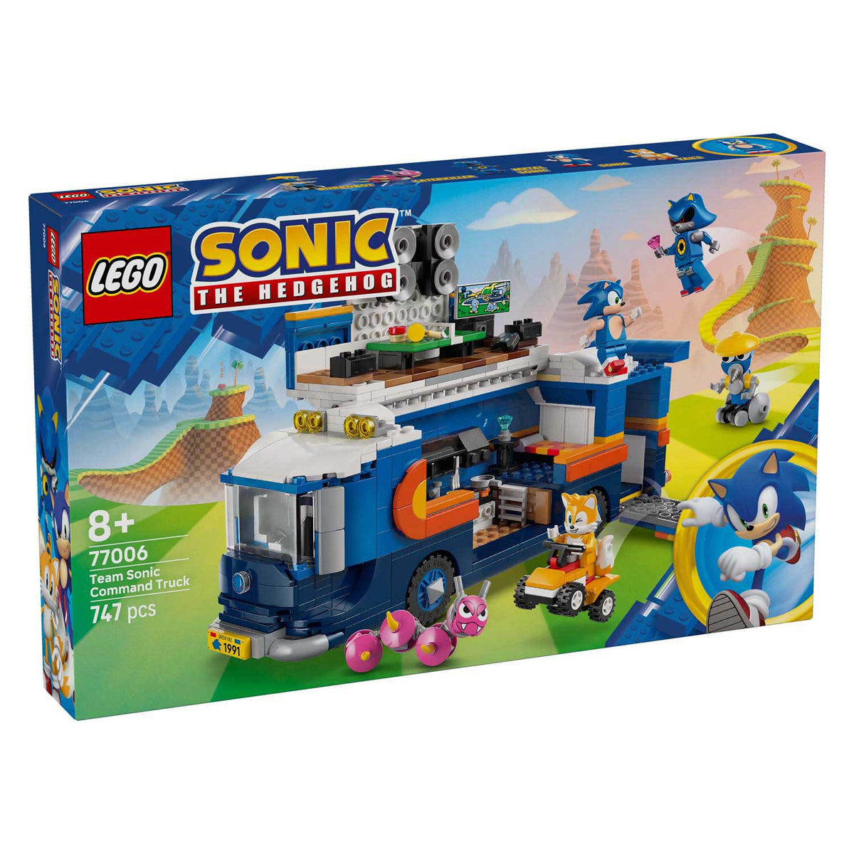 Lego® Sonic the Hedgehog™ Zespół Sonic Command Truck — 77006