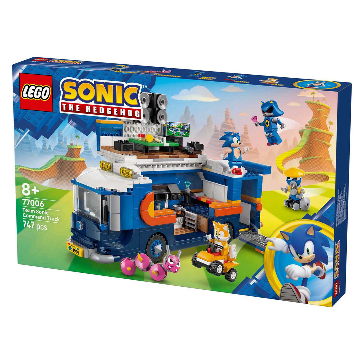 Lego® Sonic the Hedgehog™ Zespół Sonic Command Truck — 77006