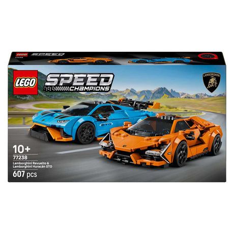 Lego® Speed Champions Lamborghini Revuelto i Huracán Sto – 77238