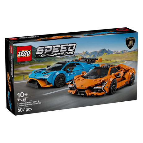 Lego® Speed Champions Lamborghini Revuelto i Huracán Sto – 77238