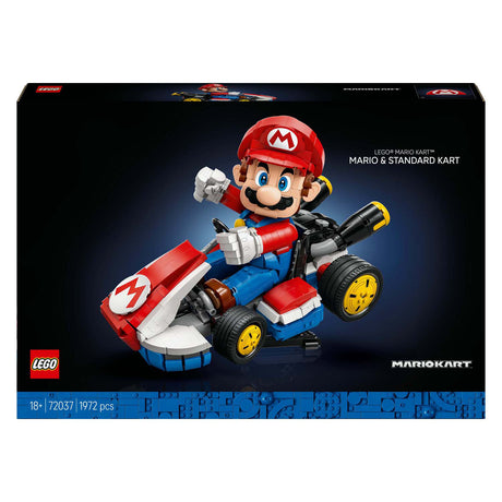 Lego Super Mario 72037 Mario Kart Mario i standardowy gokart