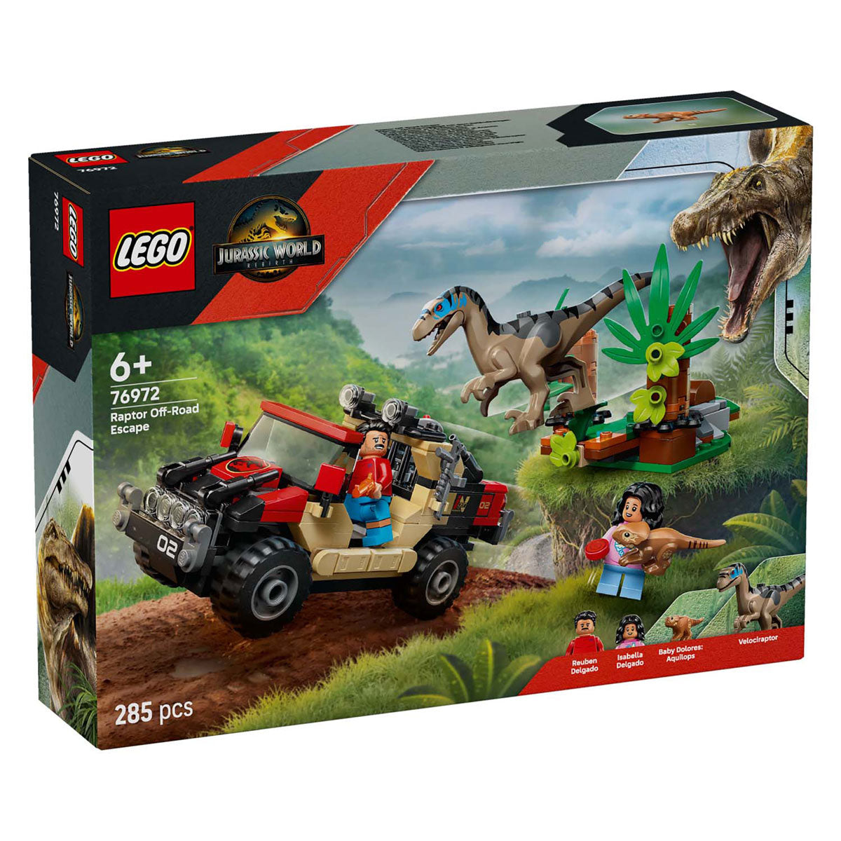 Lego Jurassic World 76972 Ucieczka poza trasą