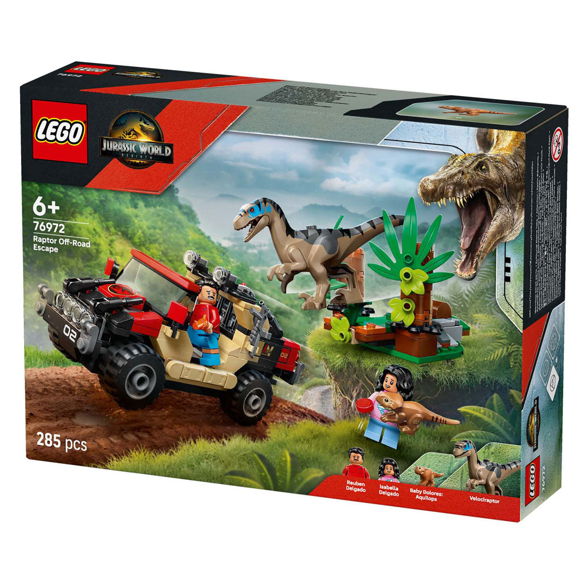 Lego Jurassic World 76972 Ucieczka poza trasą