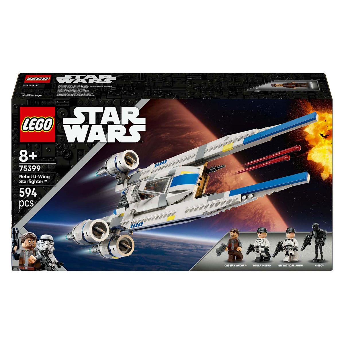 Lego® Star Wars: Andor™ Rebeliant U-Wing Starfighter™ — 75399