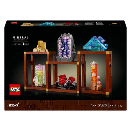 Zestaw LEGO Ideas do kolekcji minerałów - 21362