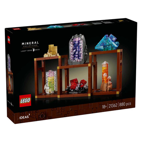Zestaw LEGO Ideas do kolekcji minerałów - 21362