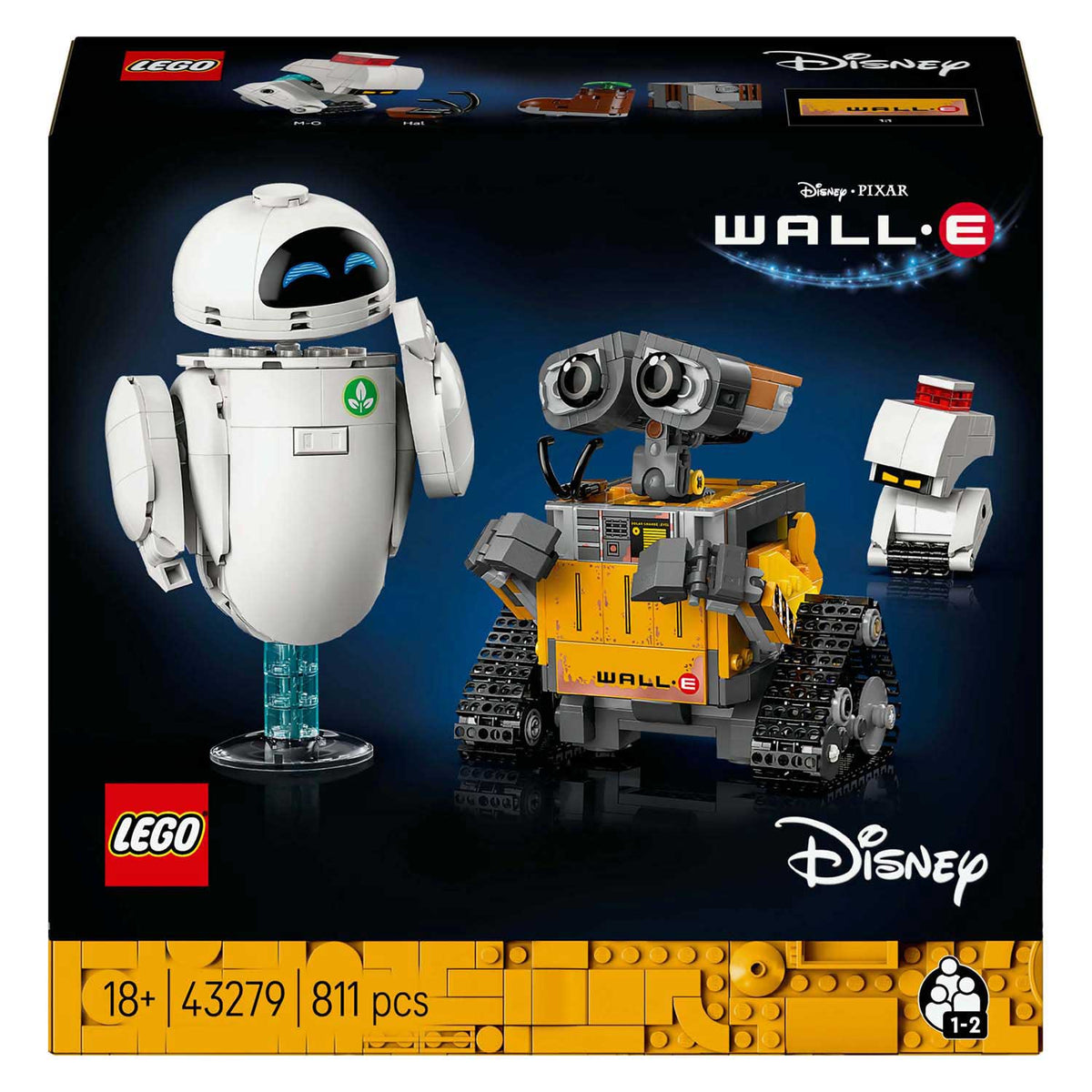 Lego Disney i Pixar Wall-E i Ewa - 43279