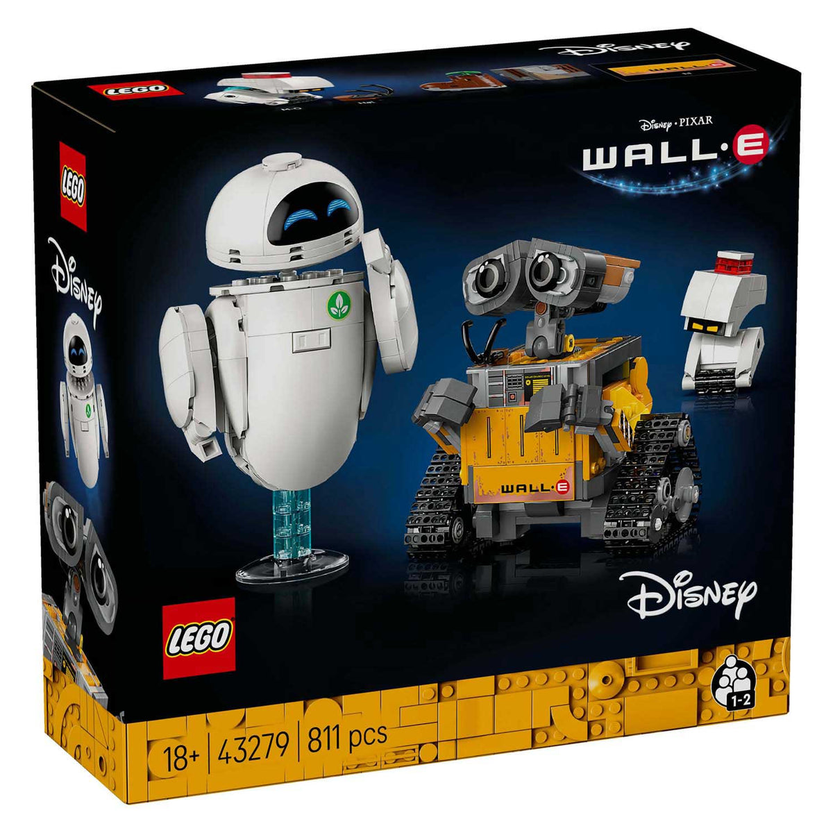 Lego Disney i Pixar Wall-E i Ewa - 43279
