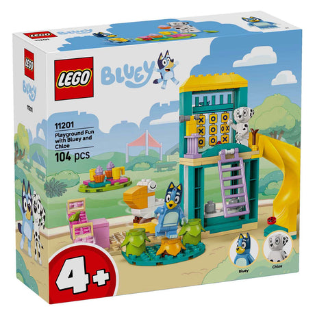 Lego ® Bluey: Bluey i Chloé na placu zabaw - 11201