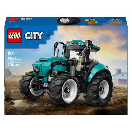 Lego City - zabawka konstrukcyjna traktora (60498)