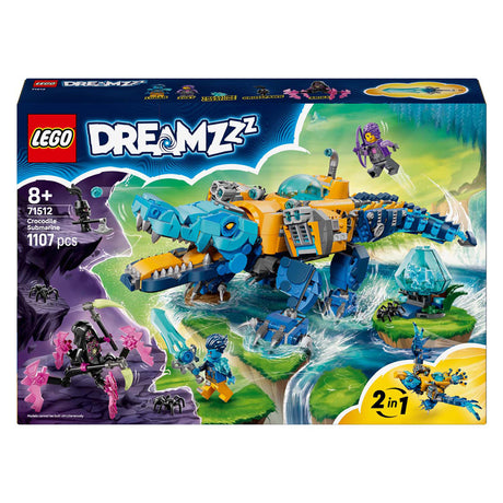 Lego Dreamzzz 71512 Łódź podwodna krokodyl