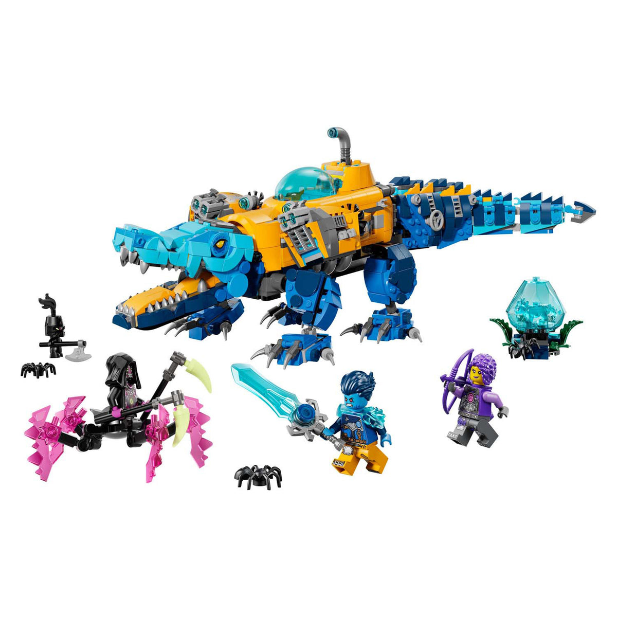 Lego Dreamzzz 71512 Łódź podwodna krokodyl