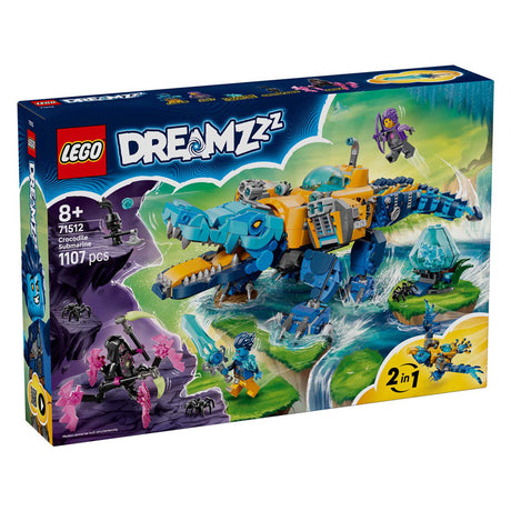Lego Dreamzzz 71512 Łódź podwodna krokodyl