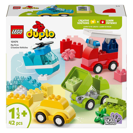 Lego Duplo 10474 Moje pierwsze kreatywne pojazdy