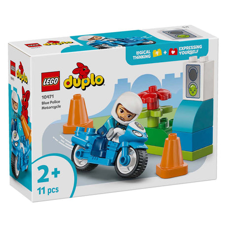 Lego Duplo 10471 niebieski motocykl policyjny