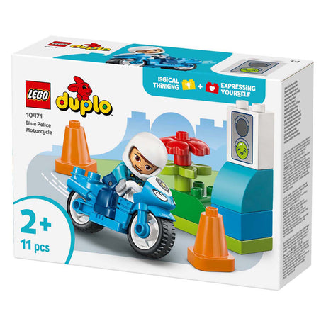 Lego Duplo 10471 niebieski motocykl policyjny