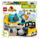 LEGO Duplo Town 10475 Pojazdy budowlane 3w1