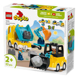 LEGO Duplo Town 10475 Pojazdy budowlane 3w1