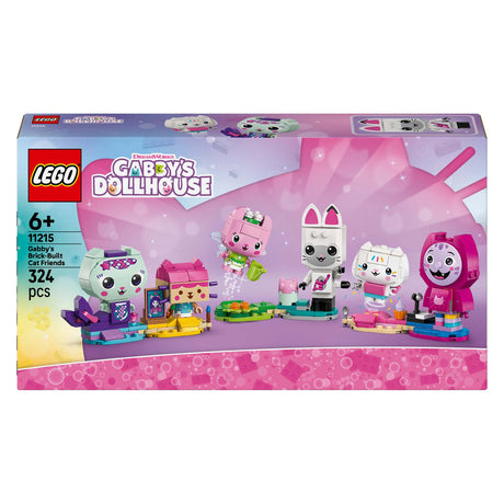 Lego Domek dla lalek Gabby 11215 Koci przyjaciele Gabby do zbudowania