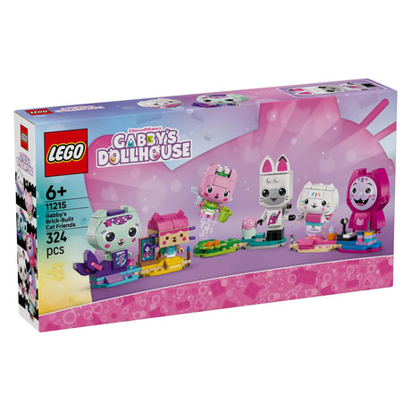 Lego Domek dla lalek Gabby 11215 Koci przyjaciele Gabby do zbudowania