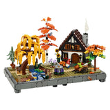 Lego Icons 11372 Jesienny ogród z chatą