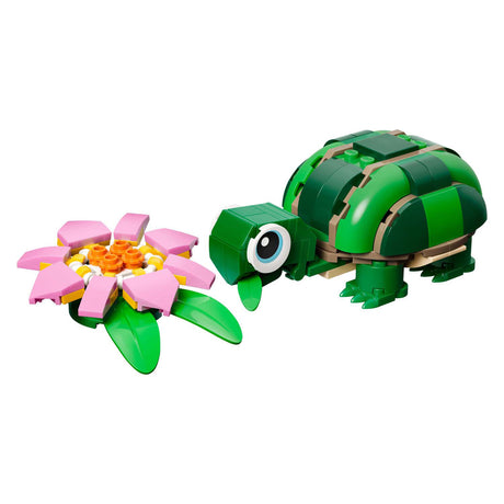 Lego® Creator Żółw 3 w 1 z lilią wodną - model zabawkowy - przekształcony w kameleona lub żabę - 31377