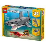 Lego: Dziki rekin ze skrzynią skarbów (31381)