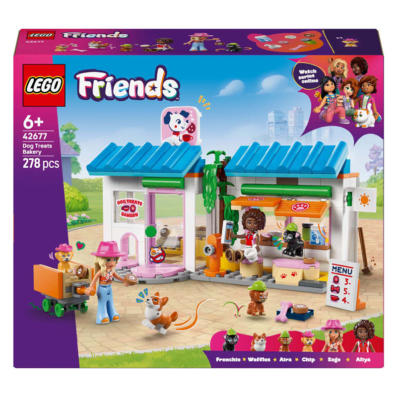Lego Friends 42677 Piekarnia z przekąskami dla psów